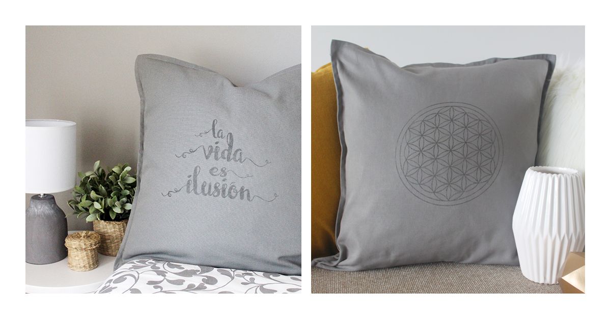 birthday gift for a friend - custom quote cushions