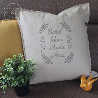 Cushion-with-the-names-of-all-family-members-hand-printed-on-a-quality-cotton-cushion