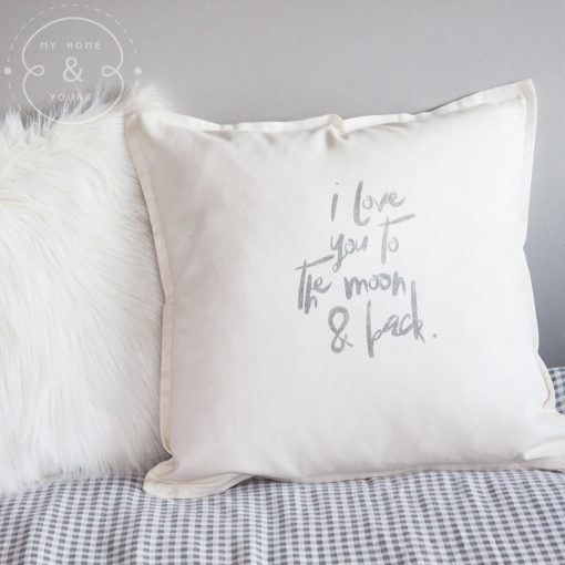 Love-gift-for-him-with-I-love-you-to-the-moon-and-back-quote-on-a-cushion