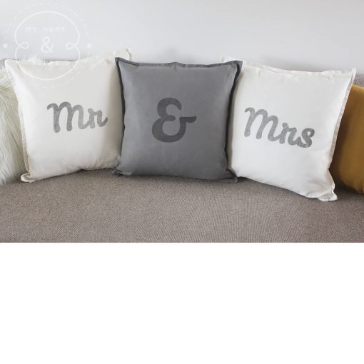 Mr-and-Mrs-cushion-set-hipster-style-wedding-gift-and-wedding-decor-white-and-grey