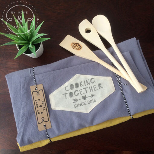 quality-anniversary-couple-gift-hand-printed-custom-text-aprons-by-my-home-and-yours