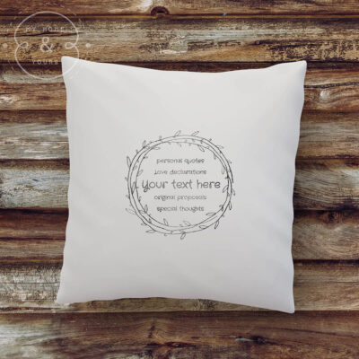 personalized-pillow-with-your-own-message-and-wreath-by-my-home-and-yours