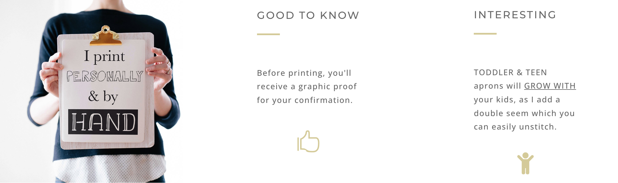Good to know tablet printed by hand