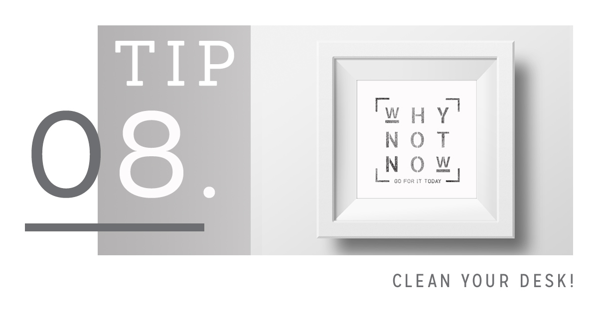 why not now - go for it today - tips for motivation at work by my home and yours blog for design and family lovers
