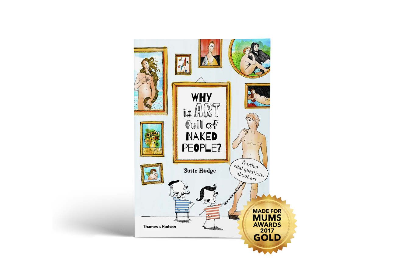 Why is art full of naked people illustrated by Claire Goble